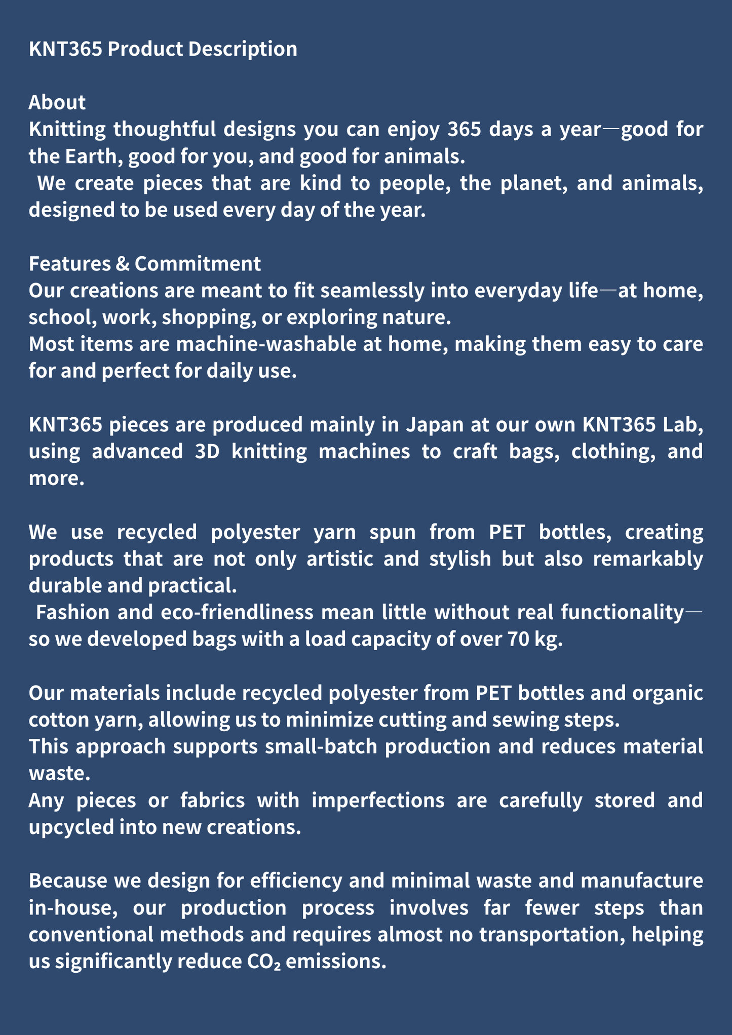 Shiro × KNT365 Collaboration Bag