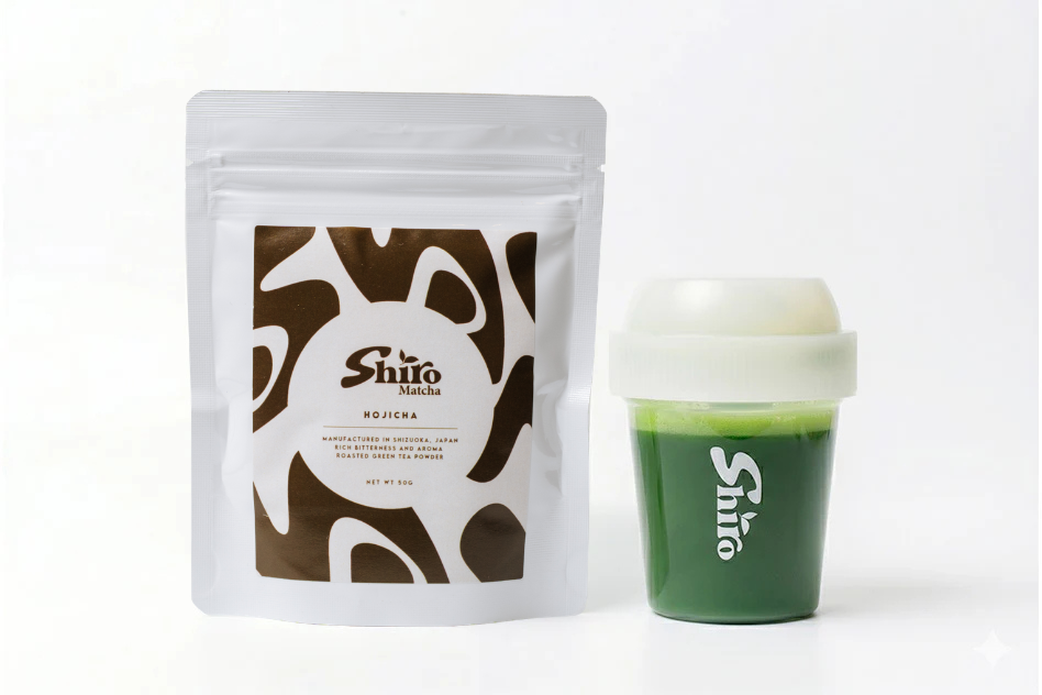 Shaker + Hojicha