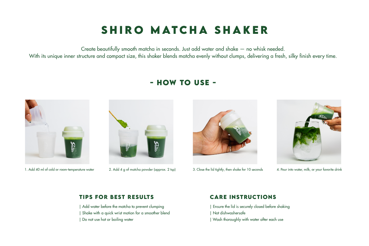 Shaker + Wabi