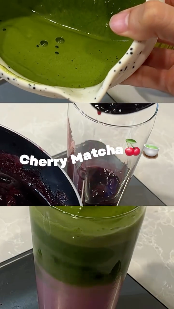 Cherry Matcha
