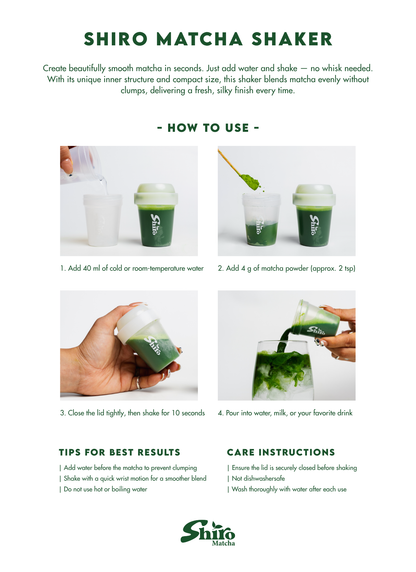 Shaker + Powder Set