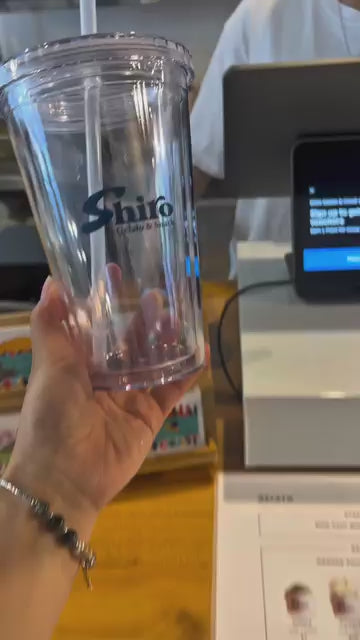 Reusable Tumbler with Straw